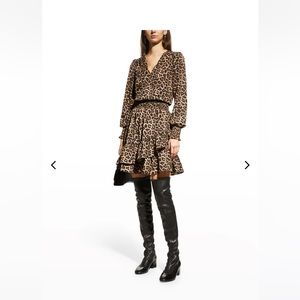 Michael kors Nubian Julia leopard print dress